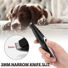 Pawsitively Quiet Pet Hair Clipper Kit - High-Power USB Rechargeable, Cordless Grooming Tool for Dogs & Cats, Whisper-Quiet Shaver with Safe Maneuvering for a Furry Spa Day Experience