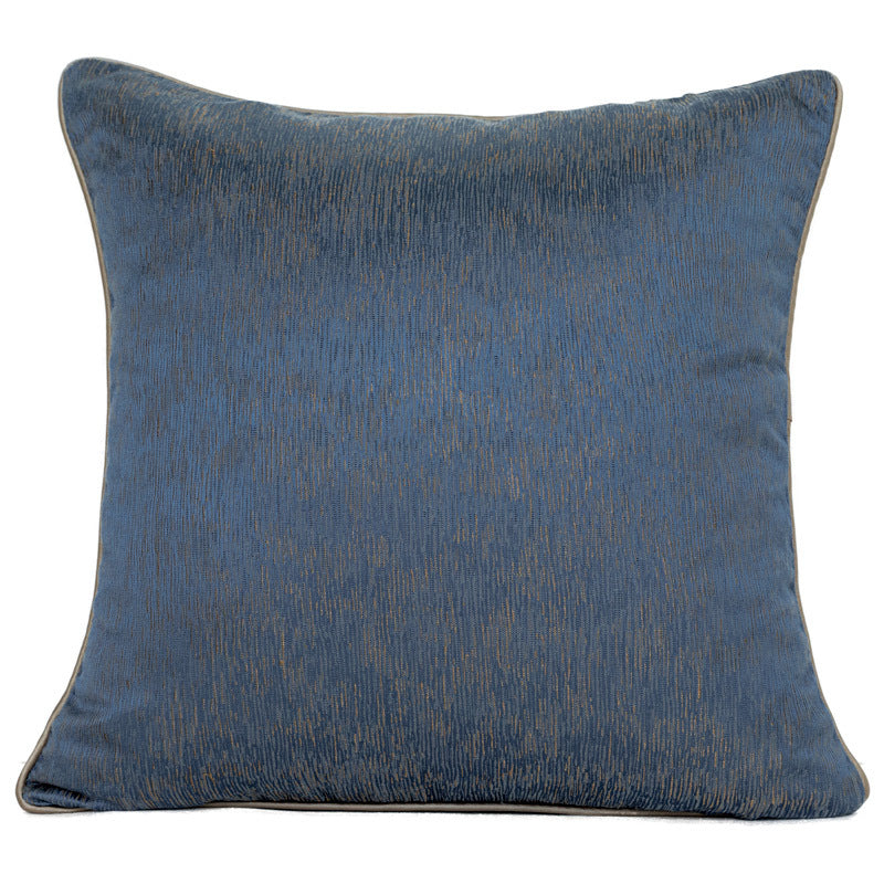 Denim Blue Modern Minimalist Living Room Sofa Pillow