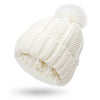 Fashion Stretchy Satin Lined Skull Knit Beanie