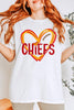 Chiefs Heart Graphic Heavy Cotton Tee