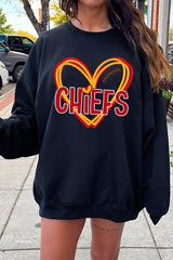 Chiefs Heart Graphic Sweatshirt