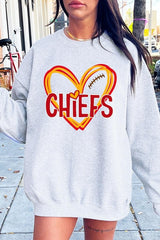 Chiefs Heart Graphic Sweatshirt