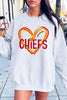 Chiefs Heart Graphic Sweatshirt