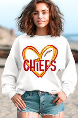 Chiefs Heart Graphic Sweatshirt