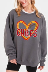 Chiefs Heart Graphic Sweatshirt