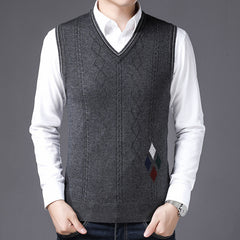 V-neck Wool Vest