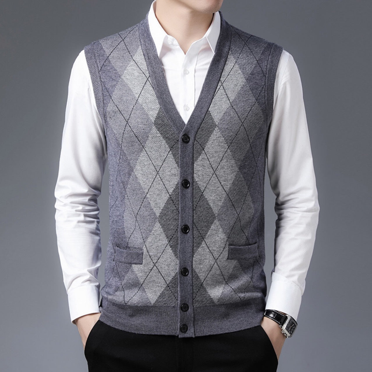 Men's Wool Vest