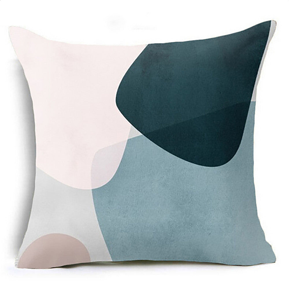 Modern Minimalist Living Room Sofa Throw Pillowcase