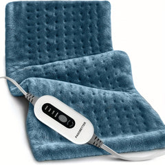 Pagobetter Heating Pad For Back - 4 Heat Levels Up To 150°F & 2-Hour Auto-Off, 12x24 Inch, Soft Flannel, Machine Washable, Heat Pad For Neck & Shoulder, Knee, Leg, Electric Heating Pad - Ideal Snowflake Winter & Christmas Gi