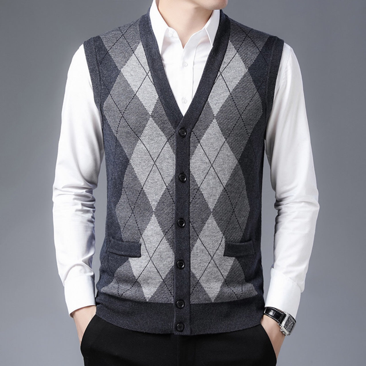 Men's Wool Vest