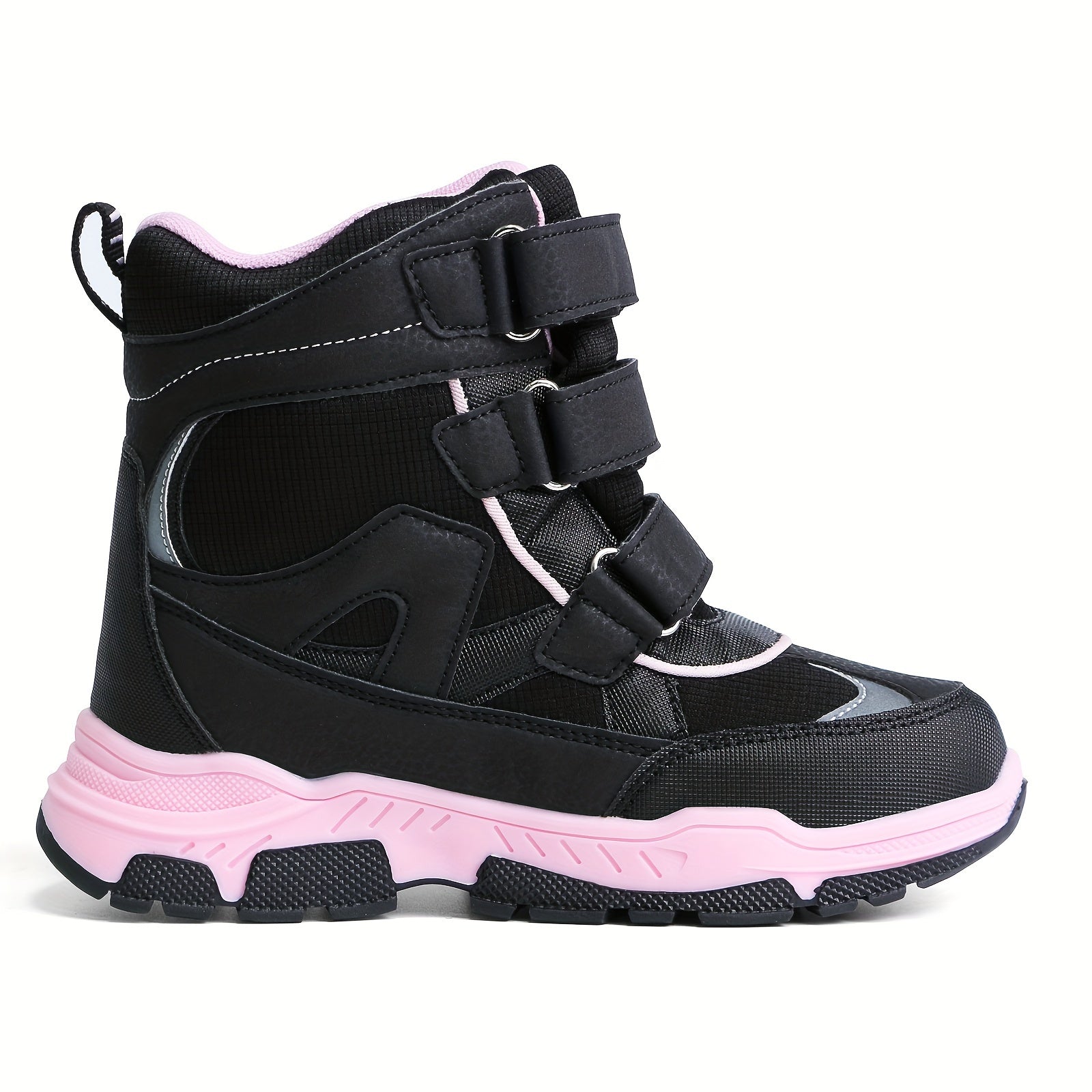 Winter Snow Boots for Kids - Waterproof, Mid-Calf, Non-Slip, Insulated, Warm, and Comfortable Girls and Boys Snowshoes for Cold Weather