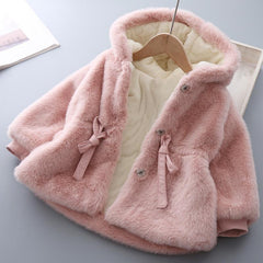 Baby Winter Velvet Padded Wool Sweater