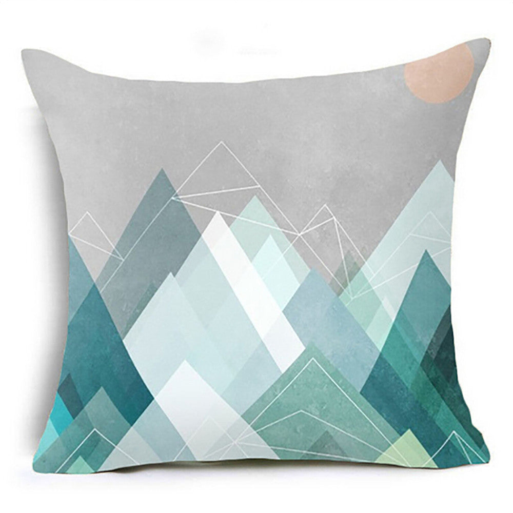 Modern Minimalist Living Room Sofa Throw Pillowcase