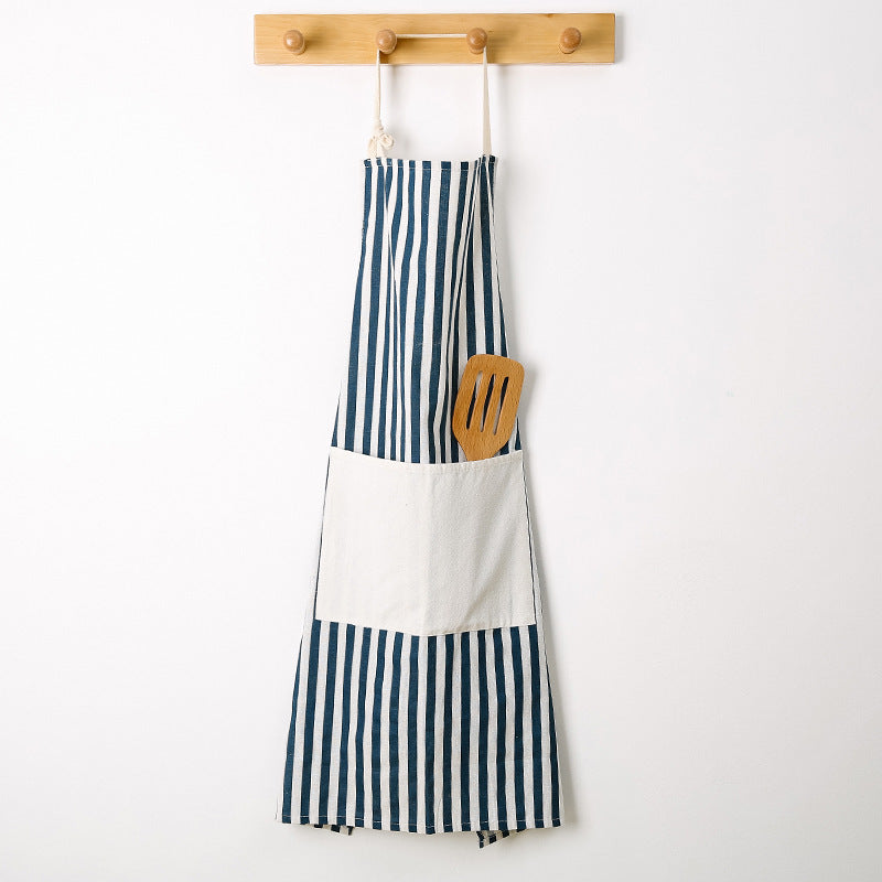 Cotton and linen Kitchen Apron