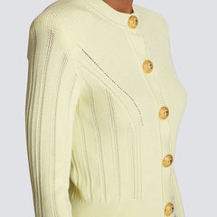 Knitted sweater, long sleeved top