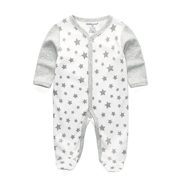 Newborn Baby Boys Rompers Spring Baby Clothes for Girls Long Sleeve Ropa Bebe Jumpsuit overalls Baby Clothing Kids Outfits