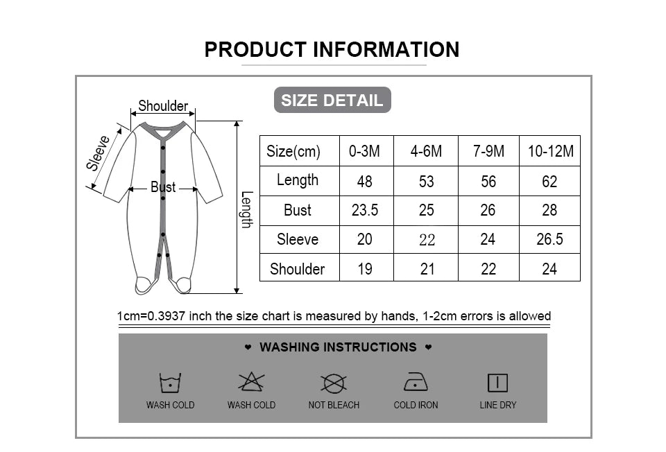 Newborn Baby Boys Rompers Spring Baby Clothes for Girls Long Sleeve Ropa Bebe Jumpsuit overalls Baby Clothing Kids Outfits