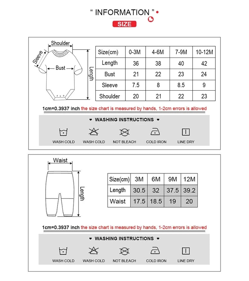 kiddiezoom 9 Pcs Unisex Newborn Clothing Sets100%Cotton Baby Bodysuit+Pant Baby Boy Girl Clothes Gift