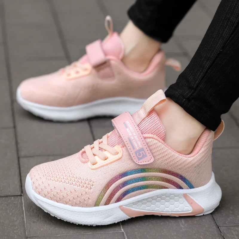 Rainbow Fashionable Girls Sneakers