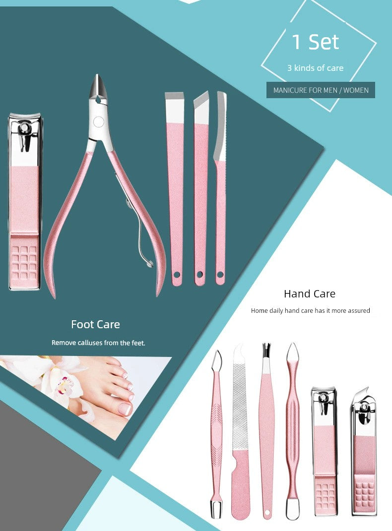 German 18 Pieces For Home Cute Portable Couple Nail Clippers