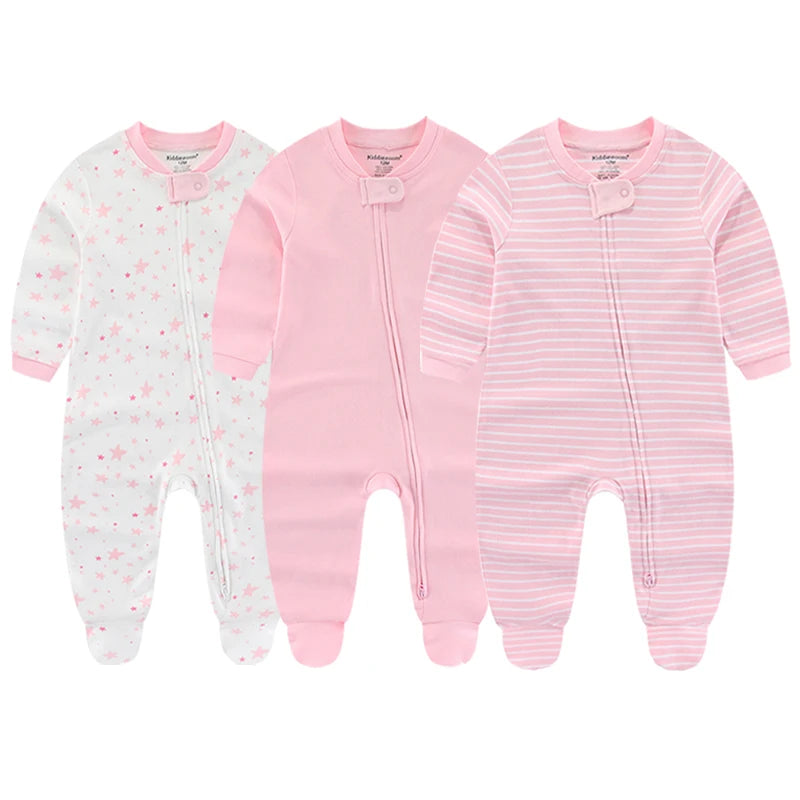 Newborn Baby Boys Rompers Spring Baby Clothes for Girls Long Sleeve Ropa Bebe Jumpsuit overalls Baby Clothing Kids Outfits