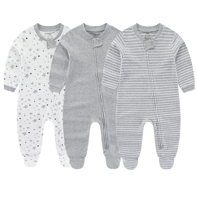 Newborn Baby Boys Rompers Spring Baby Clothes for Girls Long Sleeve Ropa Bebe Jumpsuit overalls Baby Clothing Kids Outfits