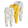 3PCS/Lot New Spring Autumn Brands Newborn Children Clothes Baby Boy Girl Cotton Clothes Long-Sleeve 0-12M Baby Rompers