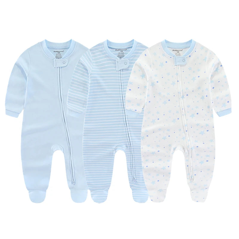 Newborn Baby Boys Rompers Spring Baby Clothes for Girls Long Sleeve Ropa Bebe Jumpsuit overalls Baby Clothing Kids Outfits