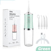 USB Portable Oral Irrigator Water Flosser Dental Water Jet Tools Pick Cleaning Teeth 200ML 4 Nozzles Mouth Oral Cleaning Agents