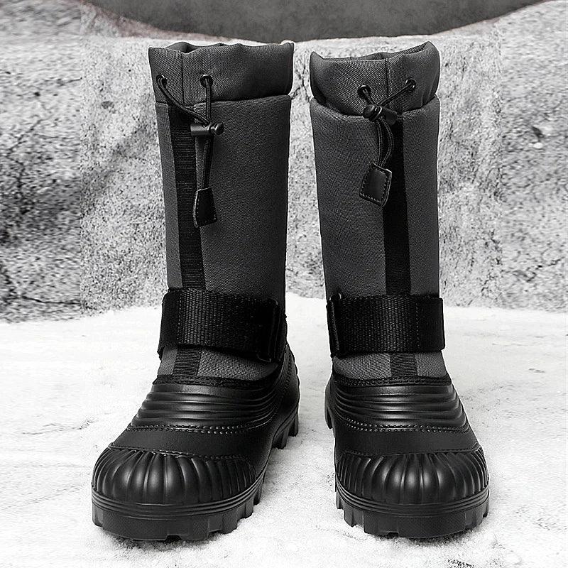 Cross border oversized cotton shoes EVA warm elastic mouth snow boots