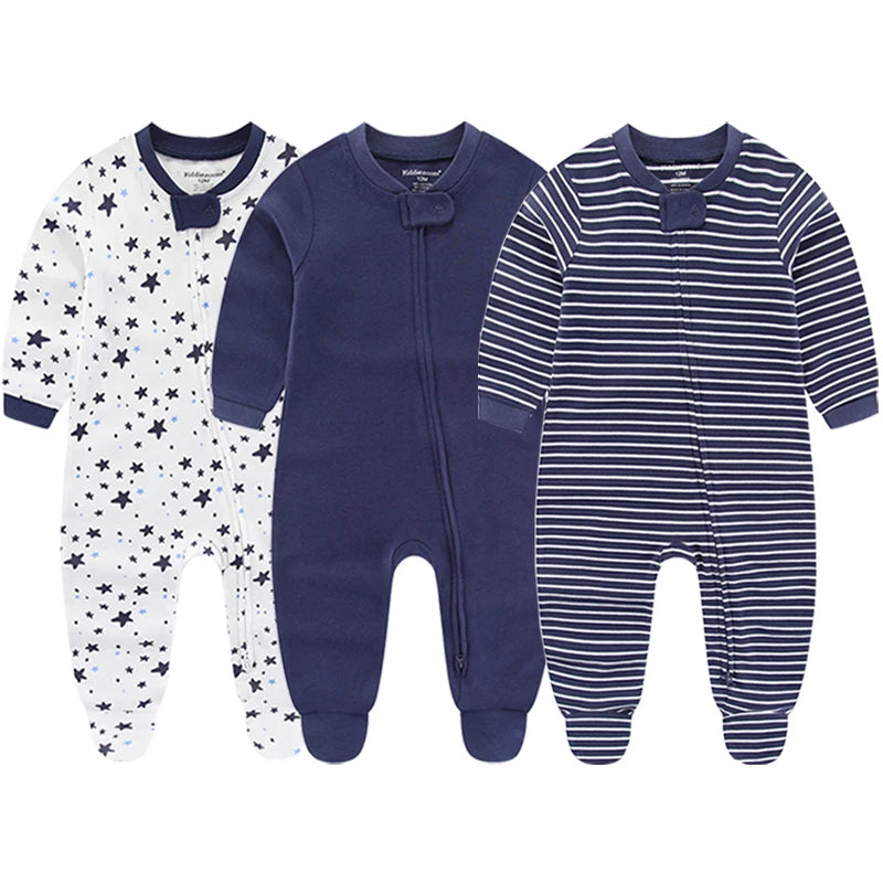 Newborn Baby Boys Rompers Spring Baby Clothes for Girls Long Sleeve Ropa Bebe Jumpsuit overalls Baby Clothing Kids Outfits