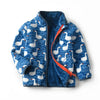 2-8T  Children Clothing for Boys Girls Winter Fleece Jackets