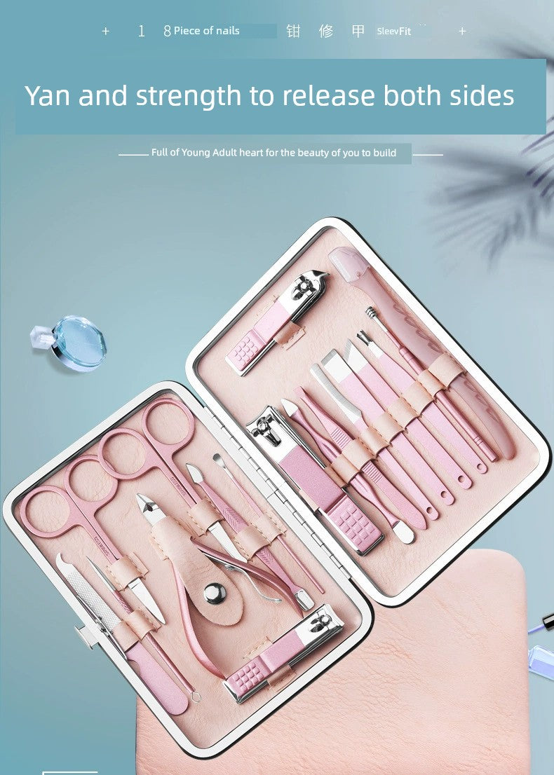 German 18 Pieces For Home Cute Portable Couple Nail Clippers