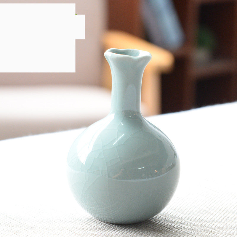 Living Room Modern Creative Small Celadon Vase