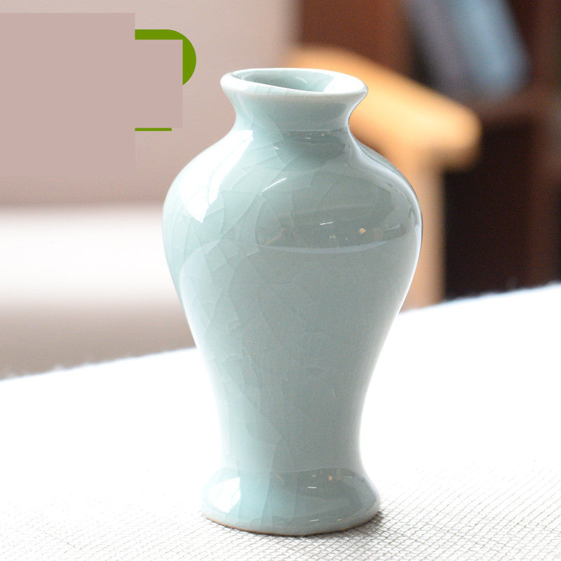 Living Room Modern Creative Small Celadon Vase