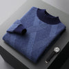 Half Turtleneck Thickened Matting Woven Sweater