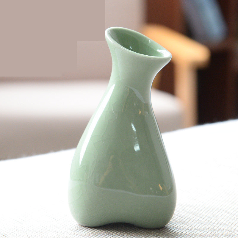 Living Room Modern Creative Small Celadon Vase