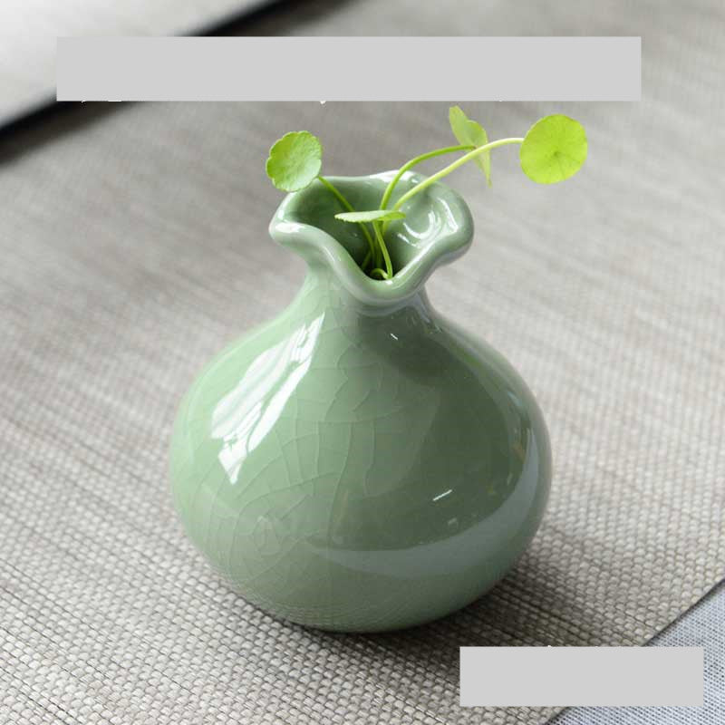 Living Room Modern Creative Small Celadon Vase