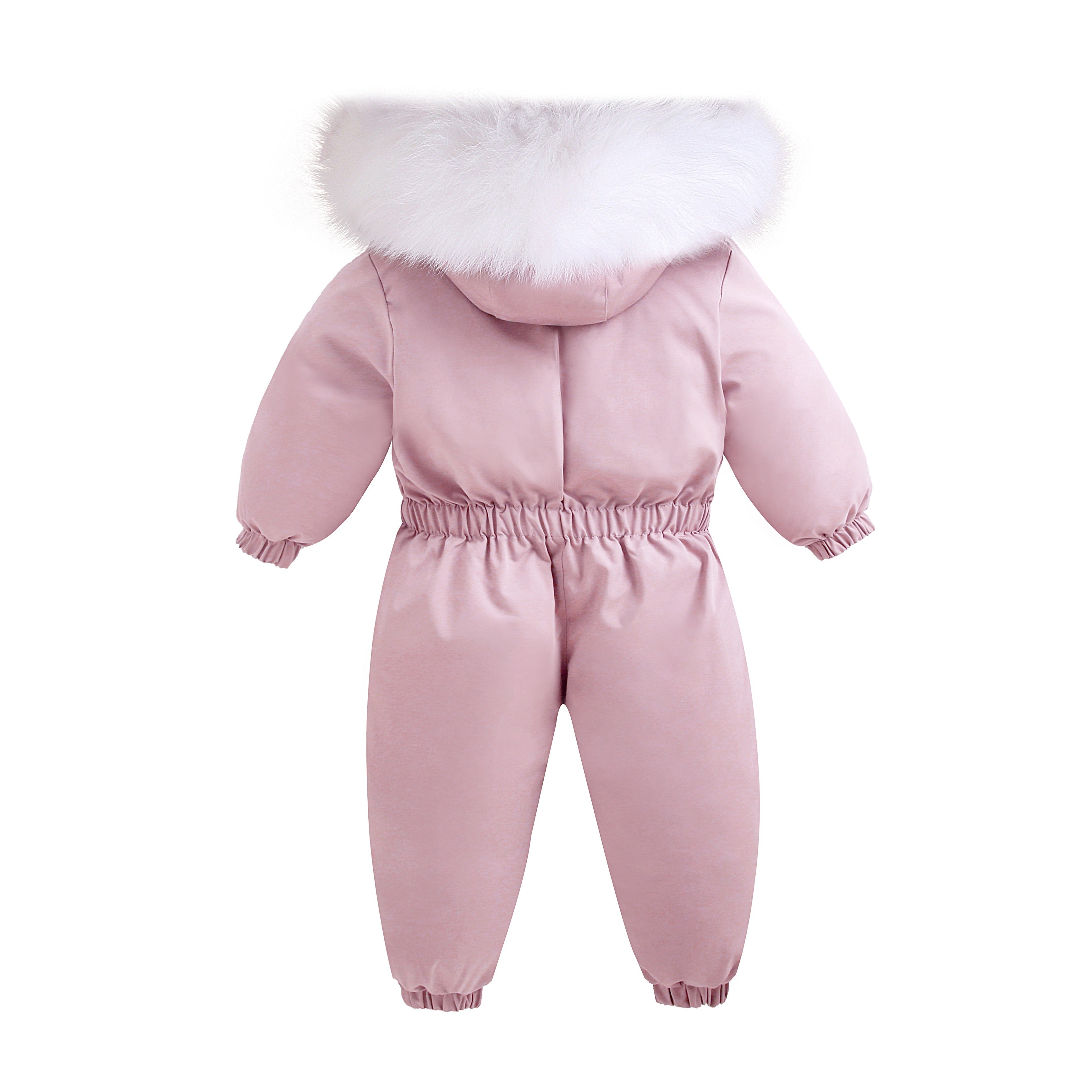 Girls Boys Outdoor Ski Suits baby Winter Warm Hooded Jumpsuit With Zipper Pockets outerwear coat Overalls